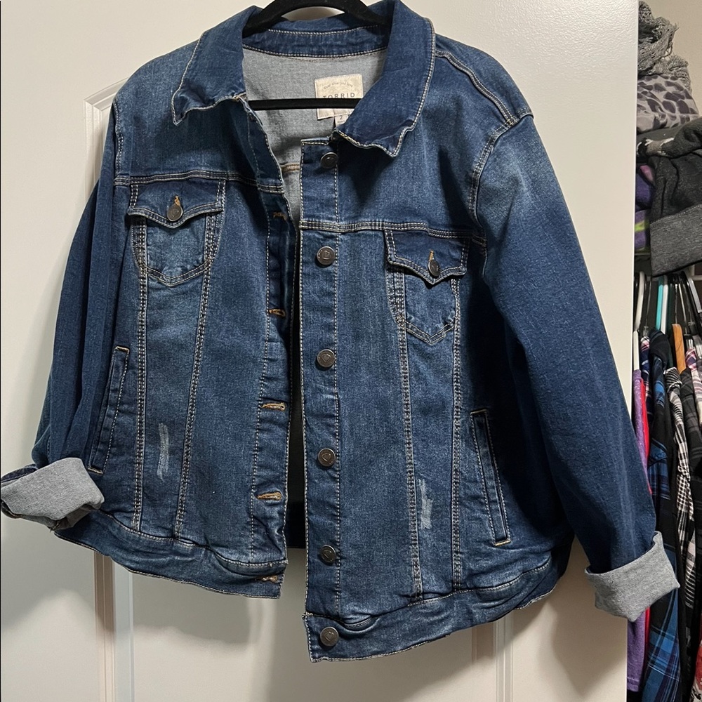 Torrid size 2 Jean Jacket
